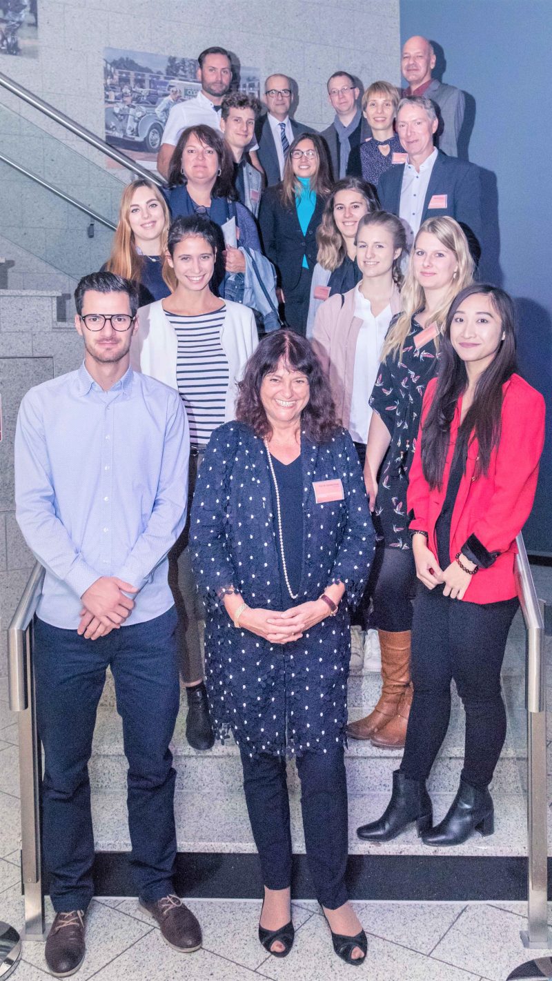 Studenten und Absolventen der berufsbegleitenden Fernstudiengänge im Bereich Event auf der wissenschaftlichen Konferenz Eventforschung