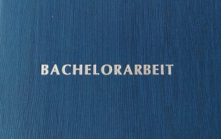 erste Bachelorarbeit im Bereich Eventmanagement und Messemanagement verteidigt